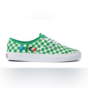 Vans Authentic MOCA Green Dot Sneakers